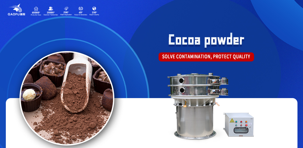  Efficient Coco Powder Classification with the Gaofu Ultrasonic Vibrating Sieve