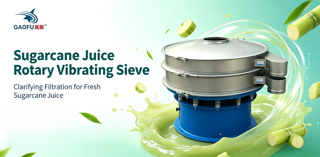 Multi‑Deck Sugarcane Juice Rotary Vibrating Sieve: Stepwise Separation of Coarse and Fine Residues to Improve Juice Clarity