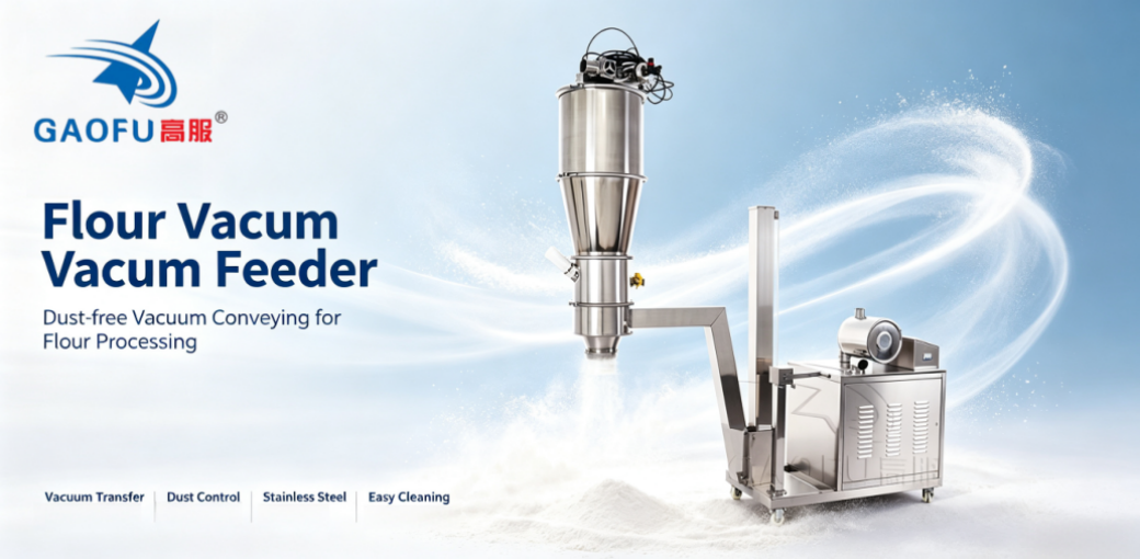 Integrated Vacuum Feeder Solution for Flour Production Lines – Continuous Conveying Design from Storage to Mixing