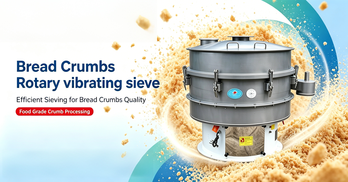 Multi‑Deck Bread Crumbs Rotary Vibrating Sieve: Separating Coarse Crumbs, Acceptable Material and Fines in a Single Screening Pass