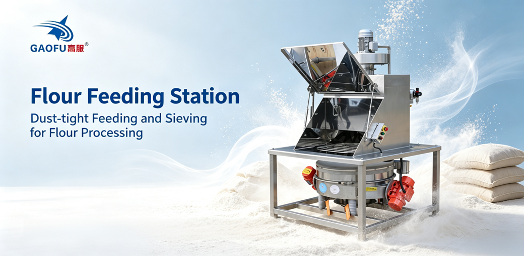 How Does a Dust‑Free Flour Feeding Station Improve Workshop Environment? Gaofu Machinery Provides Practical Solutions