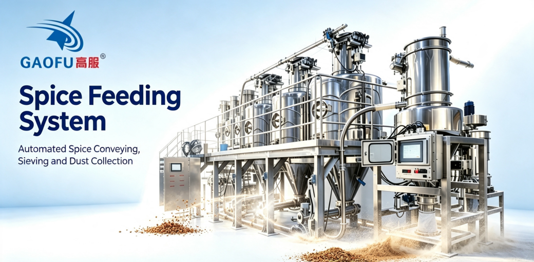 How to Choose the Right Feeding System for Your Spice Production Line? Gaofu Machinery Provides a Reference